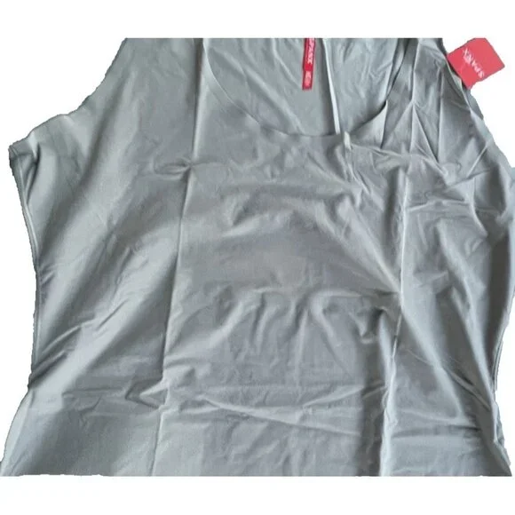 Spanx Cami Tank Top Smoothing Gray Shaping Camisole Slims Shapewear Size 3X - Picture 12 of 12